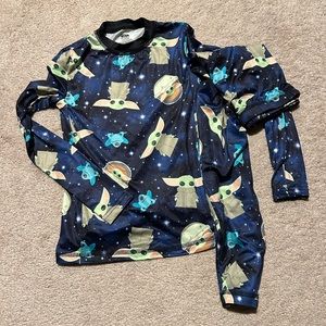 Cuddl Duds Star Wars Kids Pajamas size small